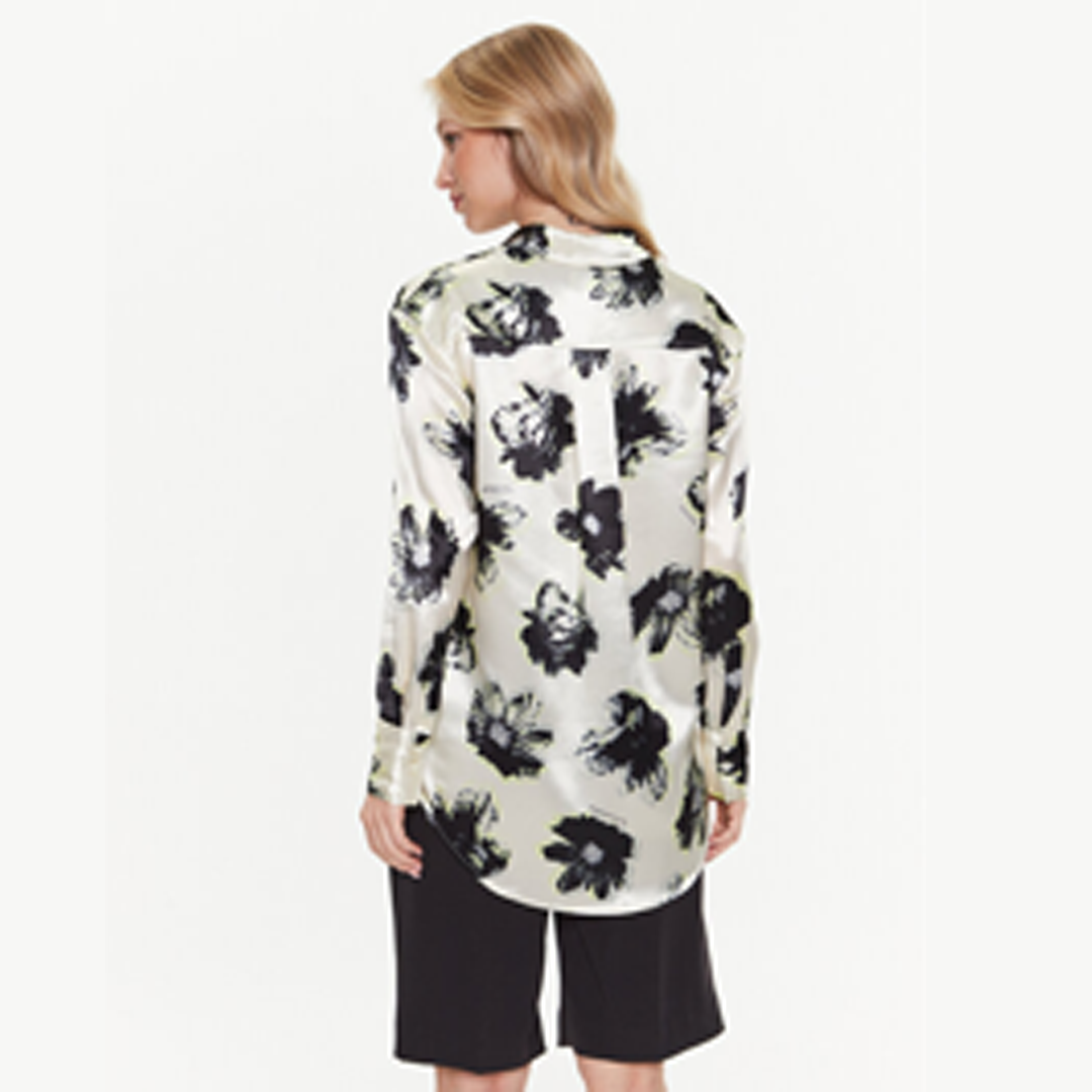 Modern Floral Shirt Modern Floral / Vanilla Ice / 42