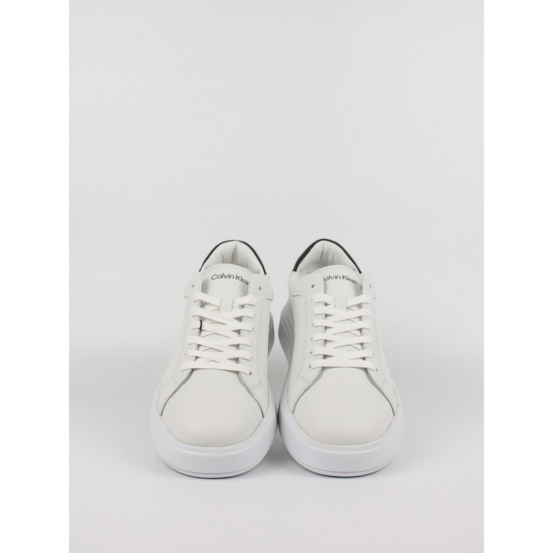 Low Top Lace Up Lth White/Black / 42