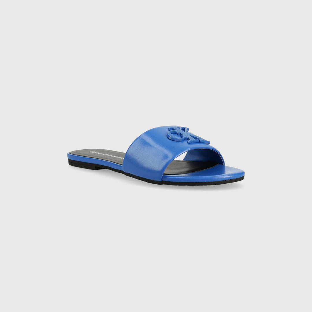 Flat Sandal Slide Hw Imperial Blue / 36