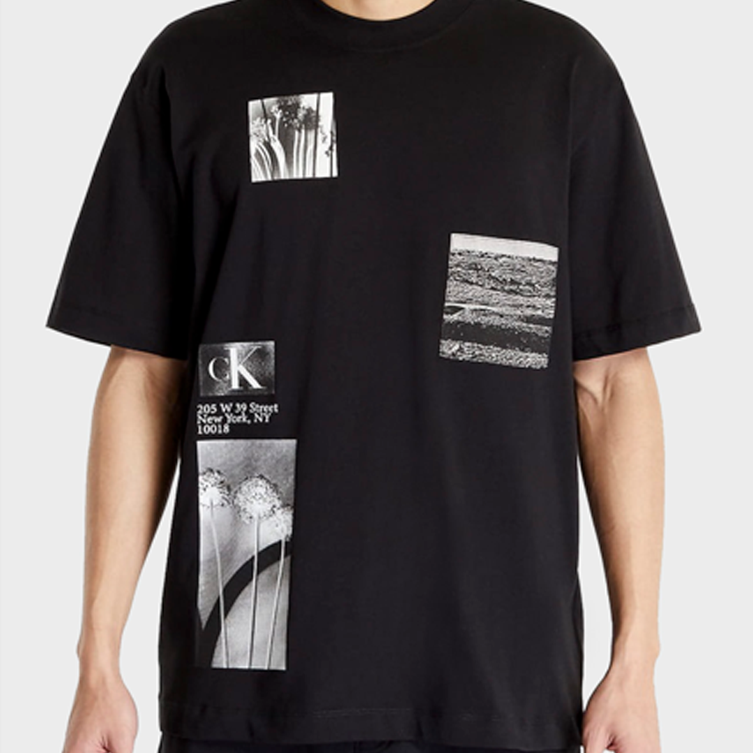 Multi Landscape Graphic Tee Ck Black / L