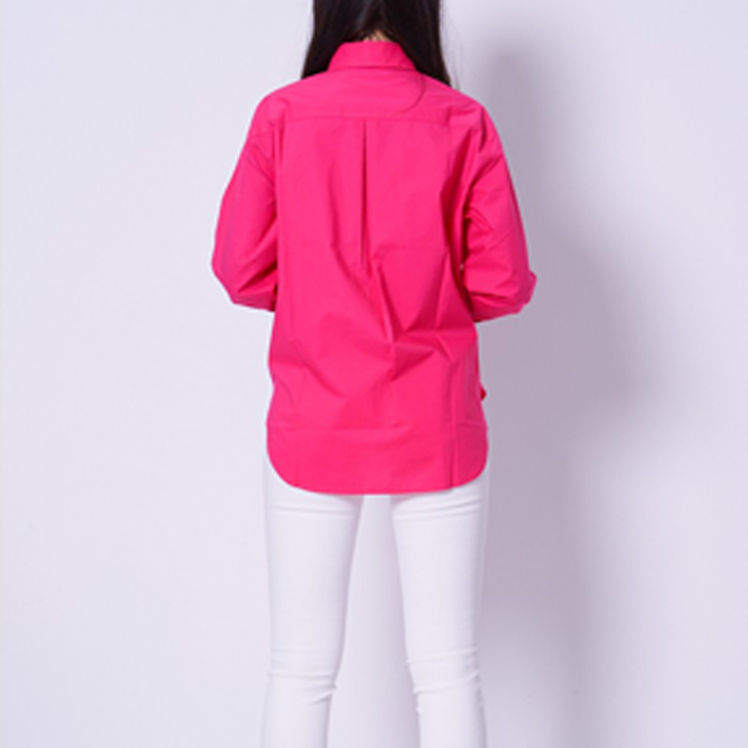 Monologo Relaxed Shirt Pink Flash / L