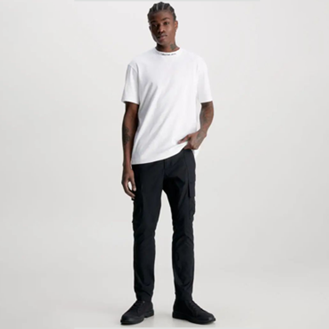 Skinny Washed Cargo Pant Ck Black / L