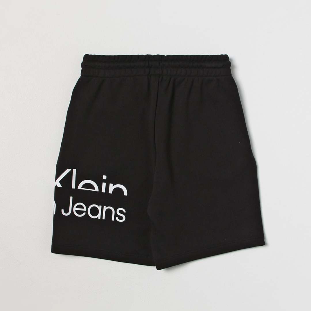 Blown-Up Logo Jogger Shorts Ck Black / 10