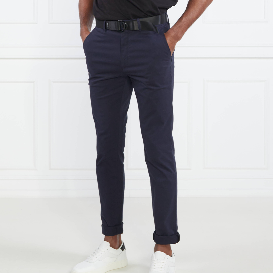 Modern Twill Slim Chino Night Sky / 3230