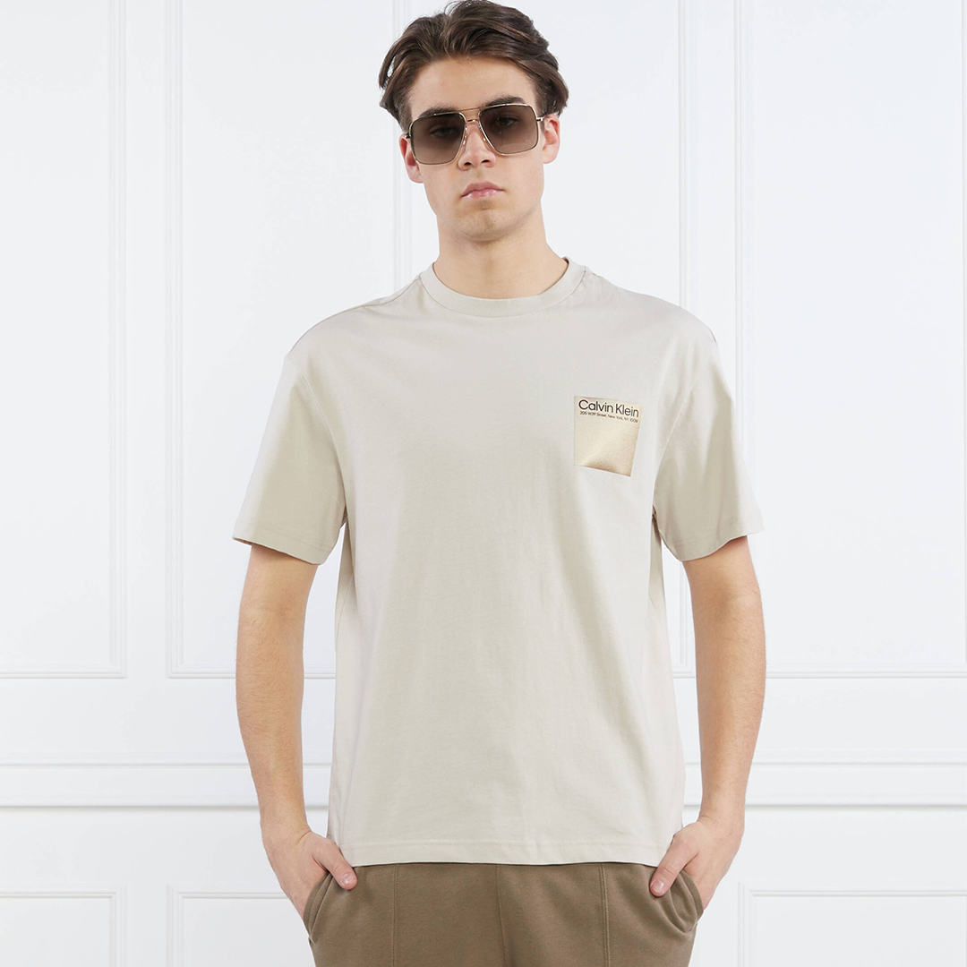 Elementa Photo Back Print Tee Stony Beige / L