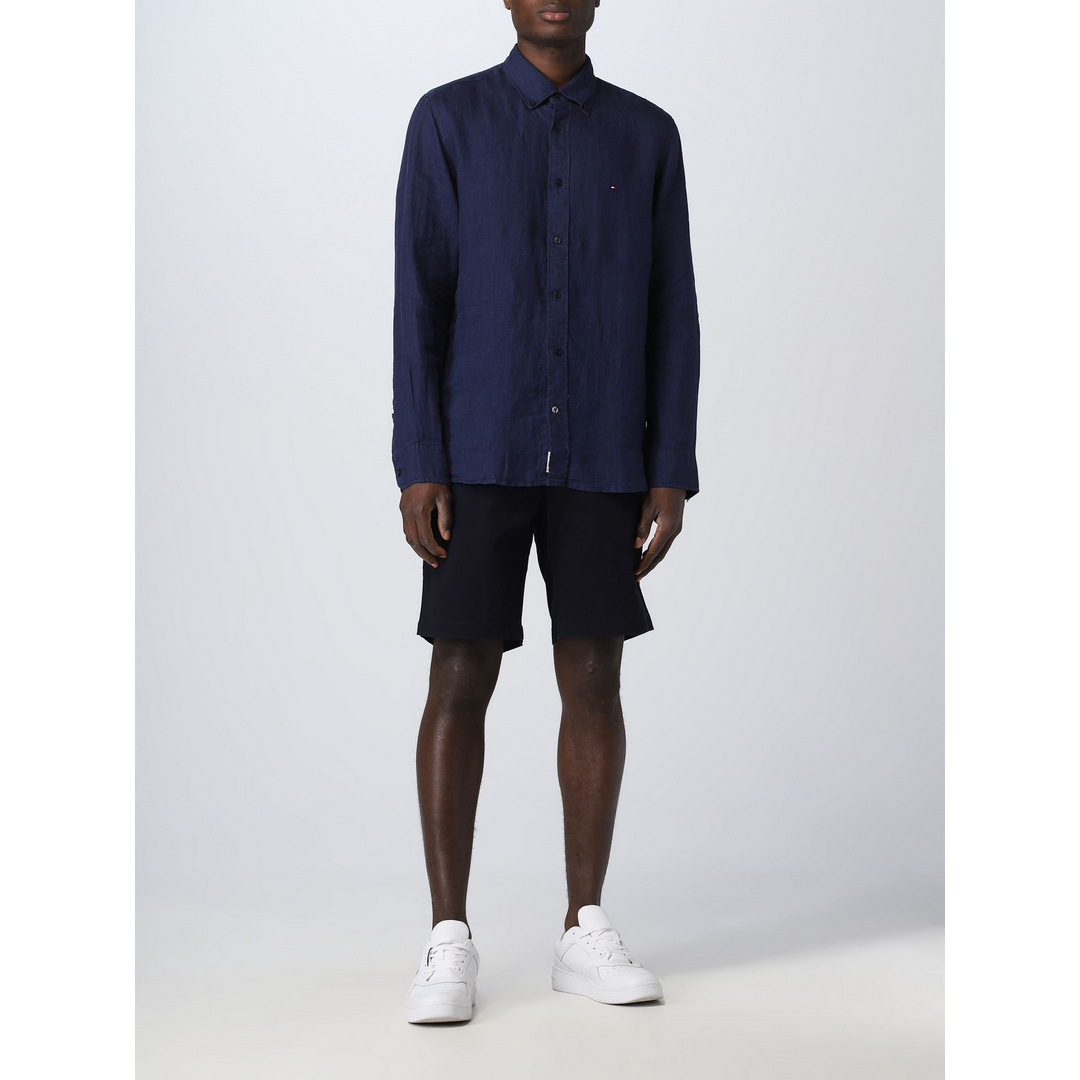 Igment Dyed Li Solid Rf Shirt Carbon Navy / L