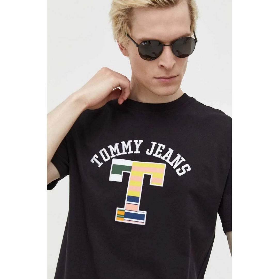 Jm Clsc Curved Tj Luxe Tee BLACK / L