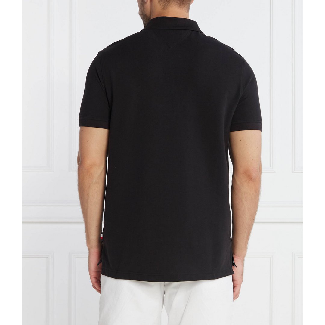 Lag Under Placket Reg Polo BLACK / L