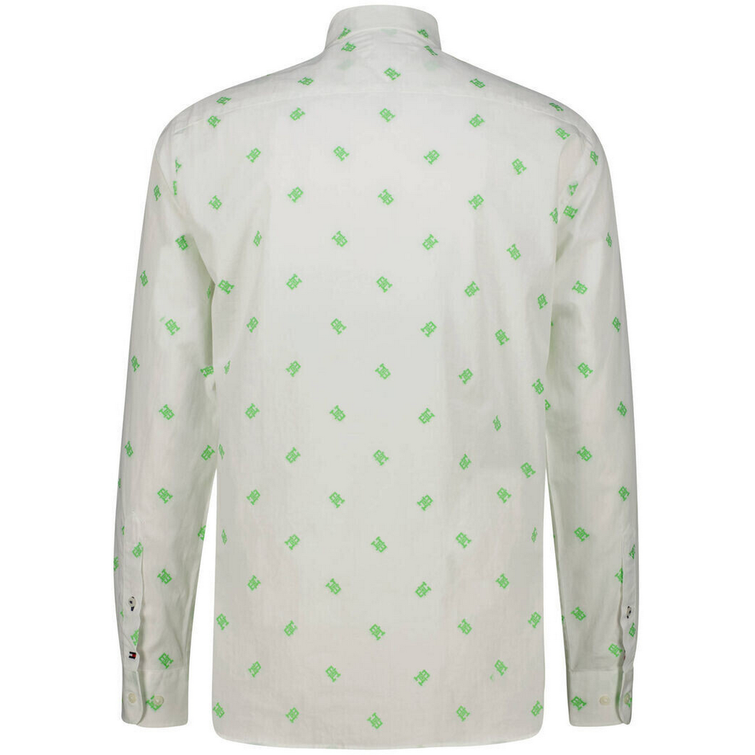 Spaced Out Monogram Rf Shirt Ecru / Spring Lime / XXXL