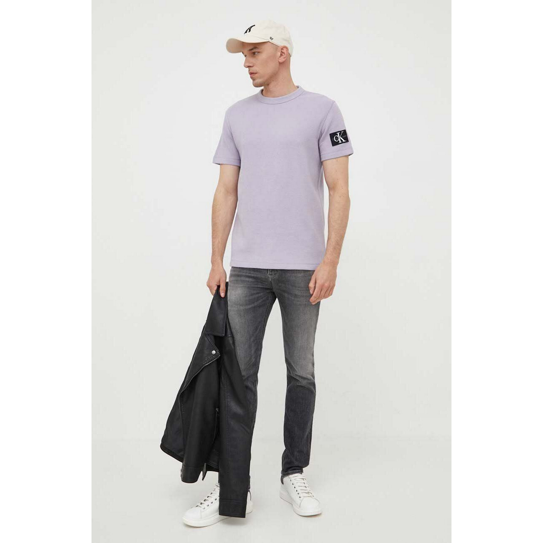 Adge Waffle Tee Lavender Aura / L