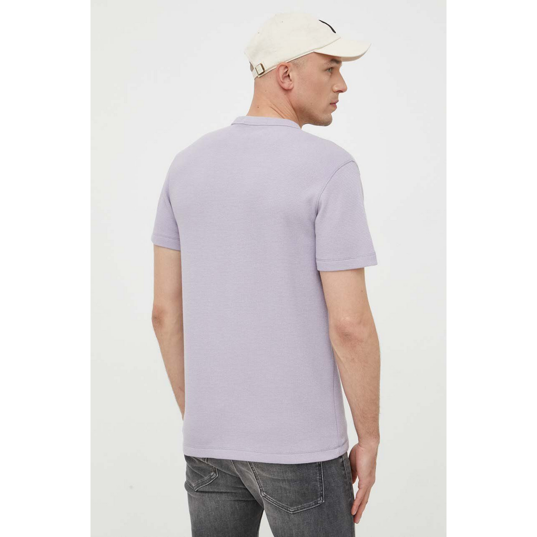 Adge Waffle Tee Lavender Aura / L