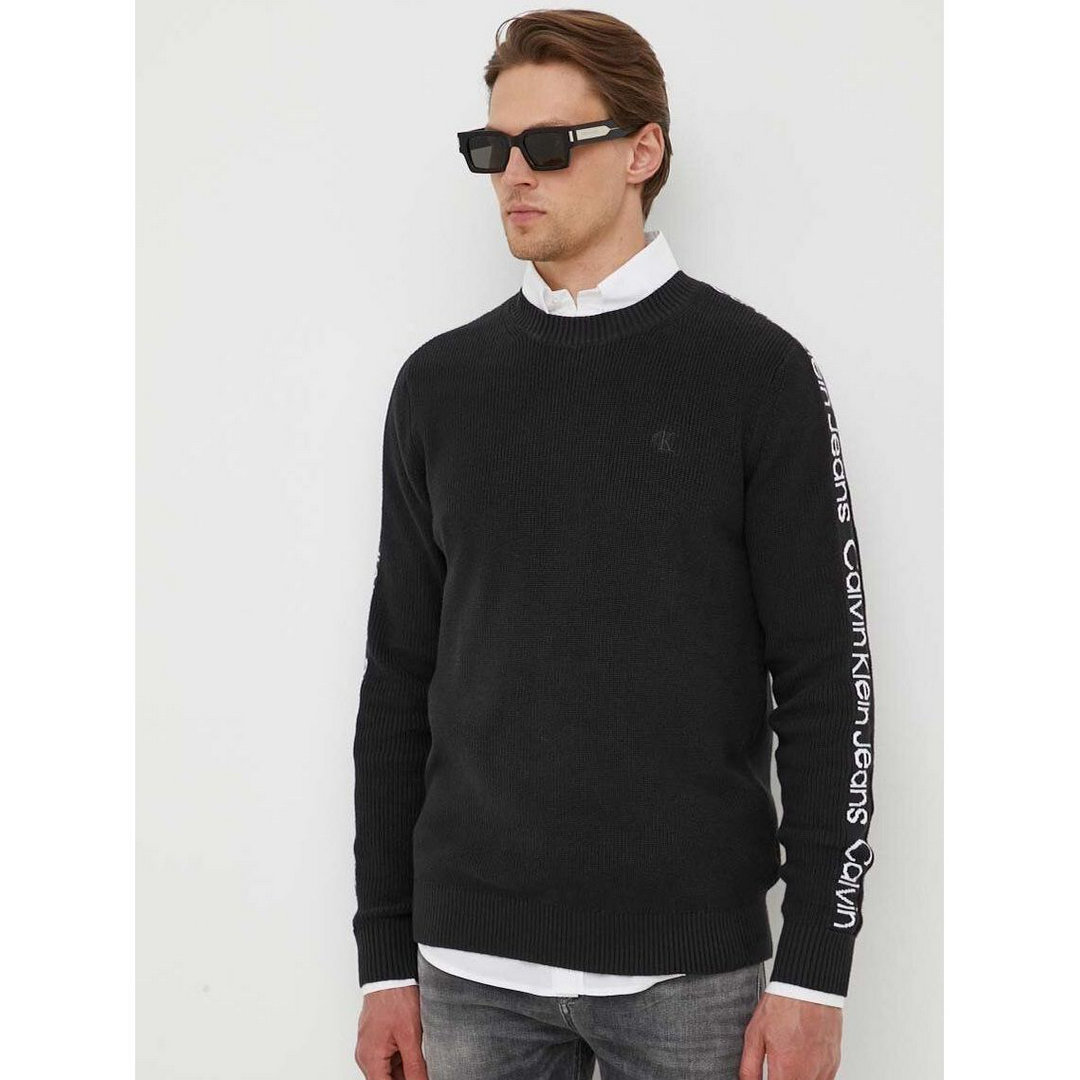 Ogo Tape Cn Sweater CK BLACK / L