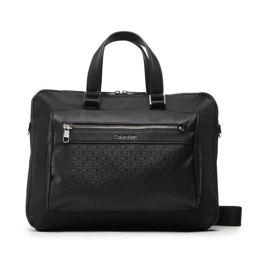 K Elevated Laptop Bag W/Pckt Industrial Mono Black / OS