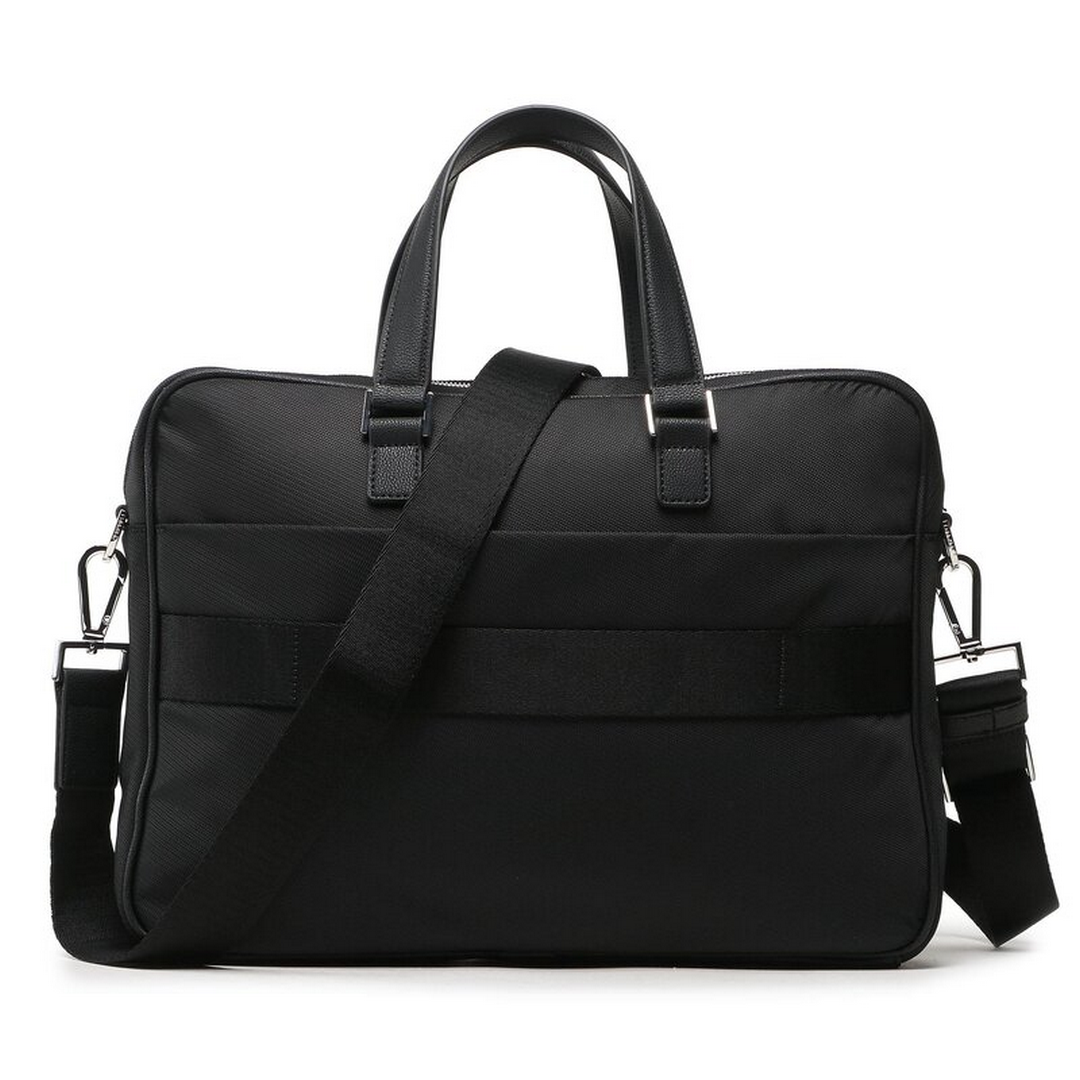 K Elevated Laptop Bag W/Pckt Industrial Mono Black / OS