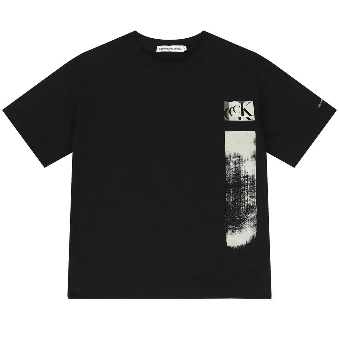 Litched Monogram T-Shirt CK BLACK / 10