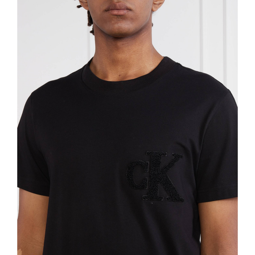 K Chenille Tee CK BLACK / L