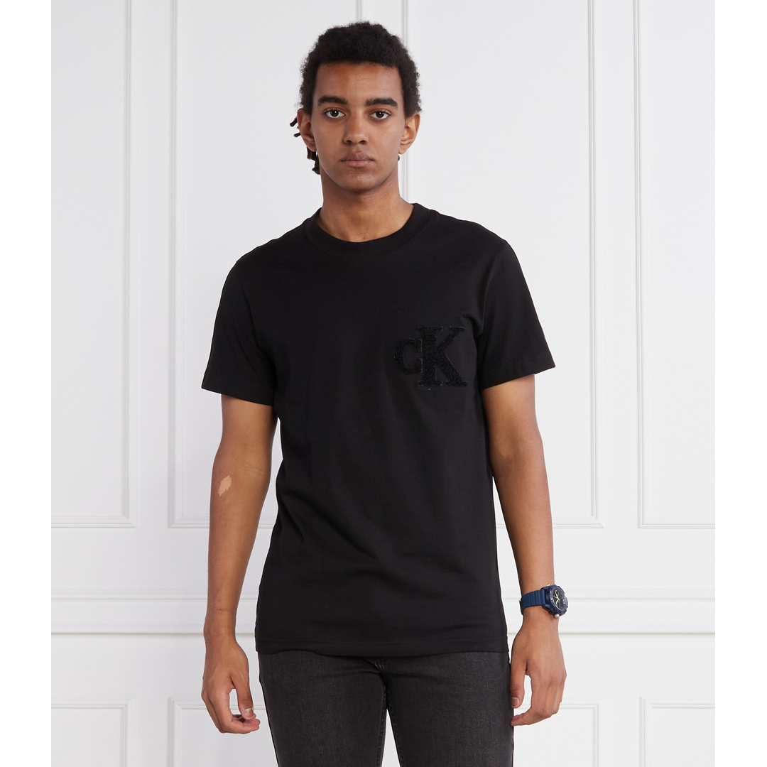 K Chenille Tee CK BLACK / L