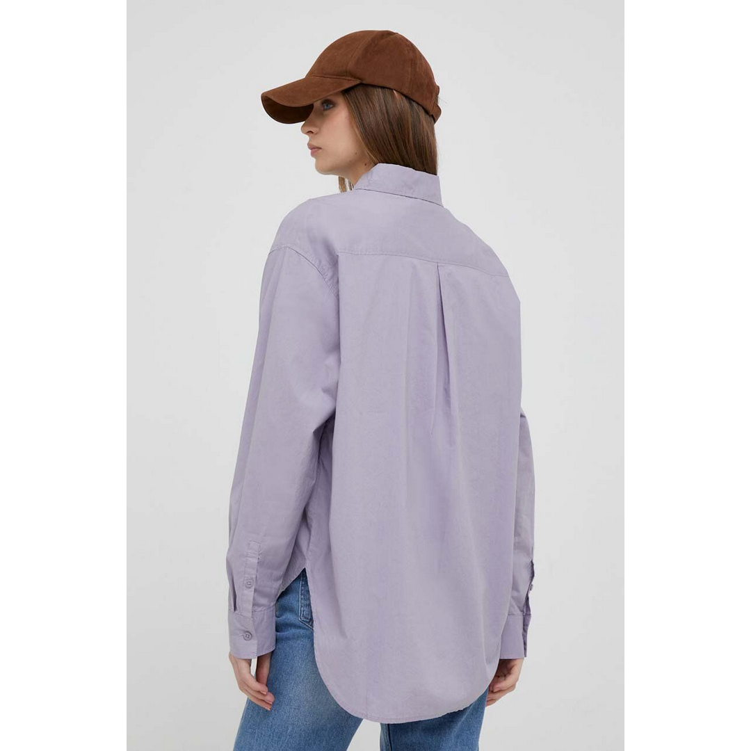 Monologo Relaxed Shirt Lavender Aura / L