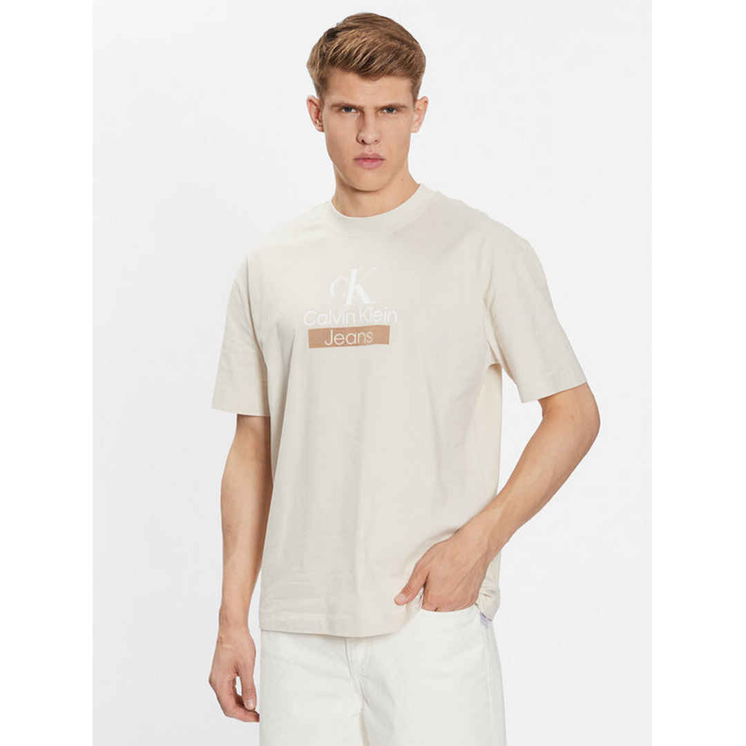 Tacked Archival Tee Eggshell / L