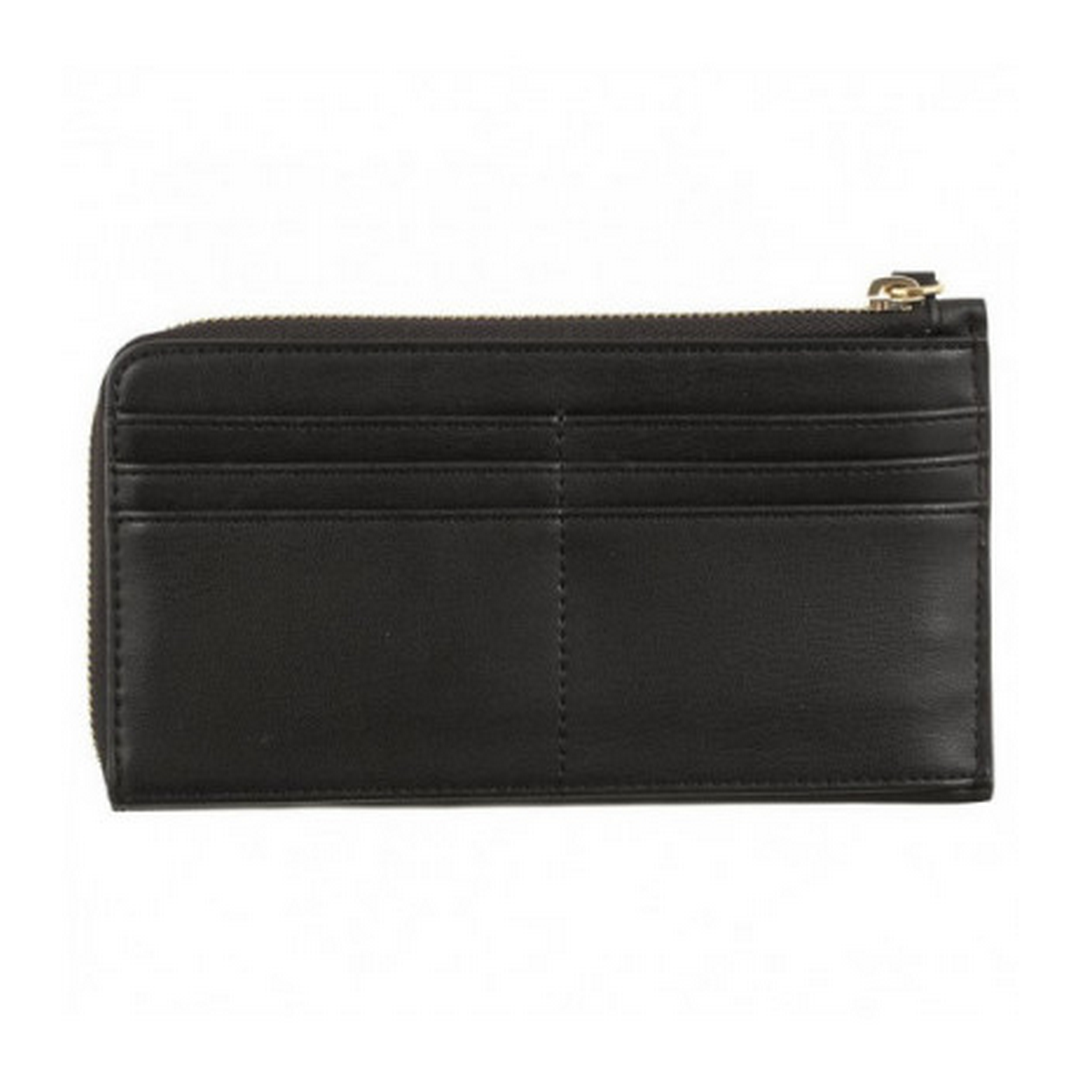 H Feminine Large Slim Wallet BLACK / OS