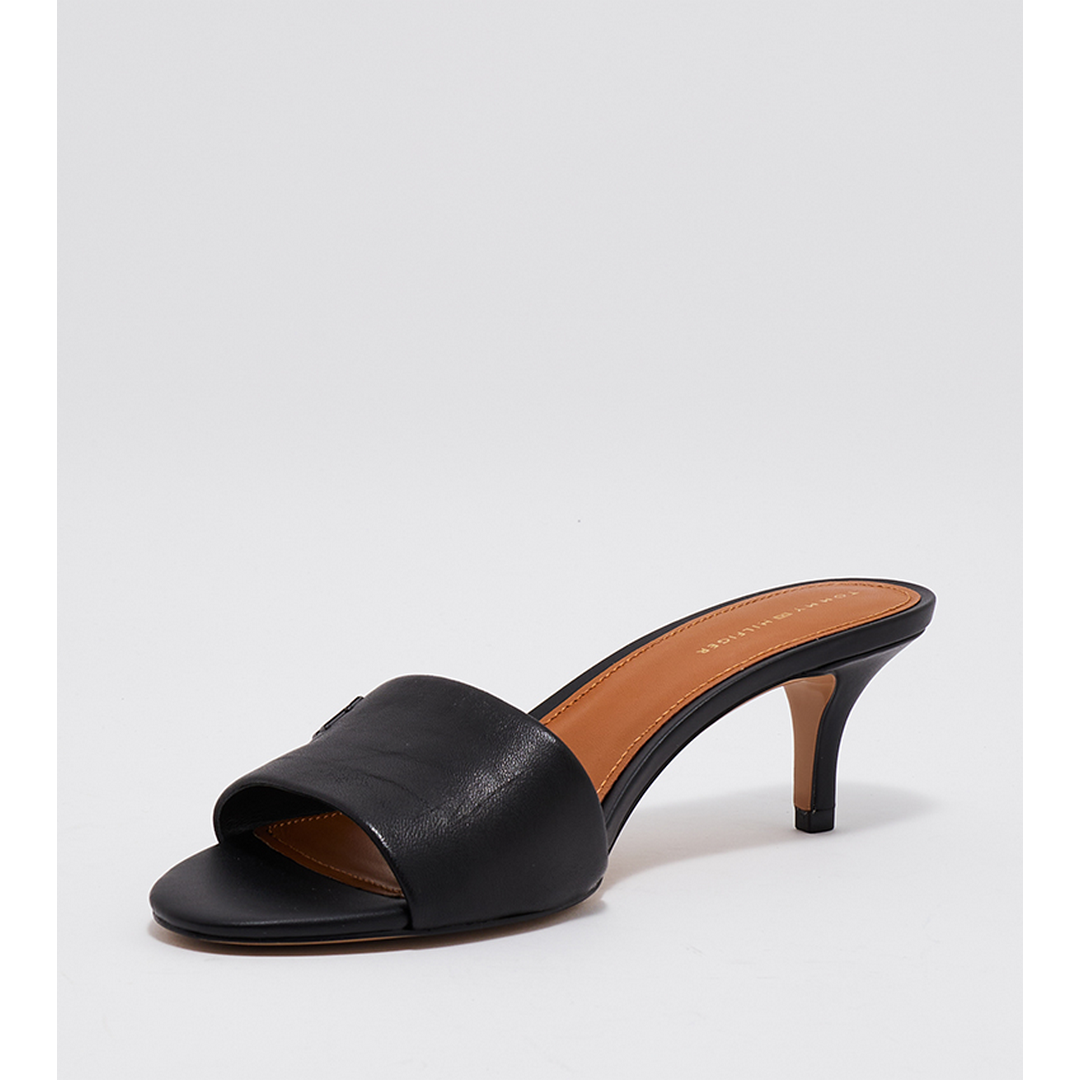 H Elevated Mid Heel Sandal BLACK / 36