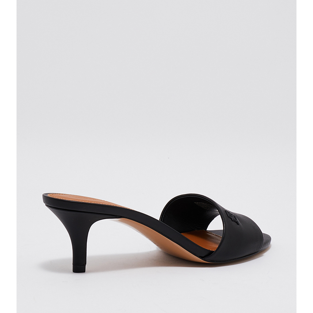 H Elevated Mid Heel Sandal BLACK / 36