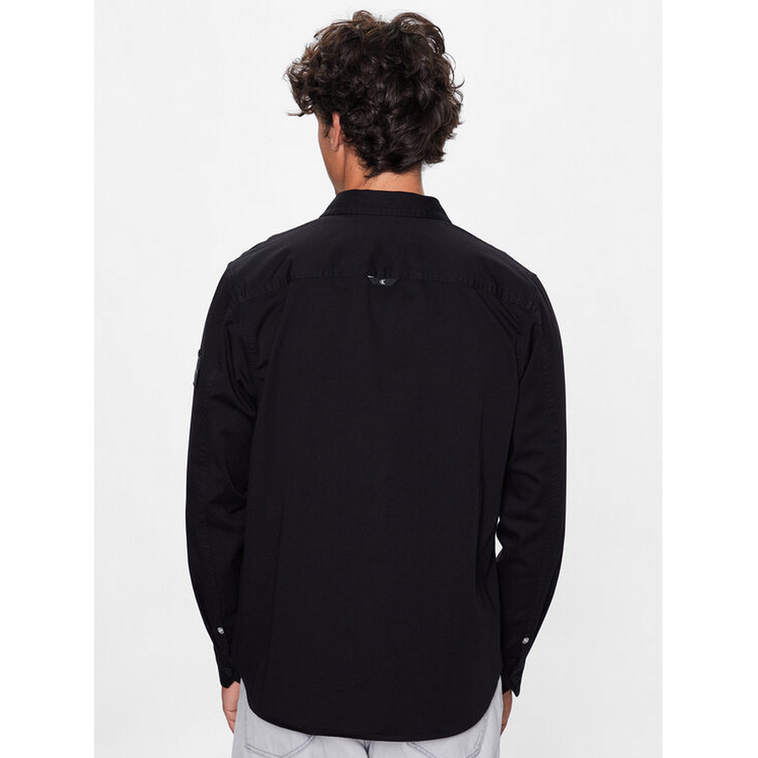 Onologo Badge Relaxed Shirt CK BLACK / L