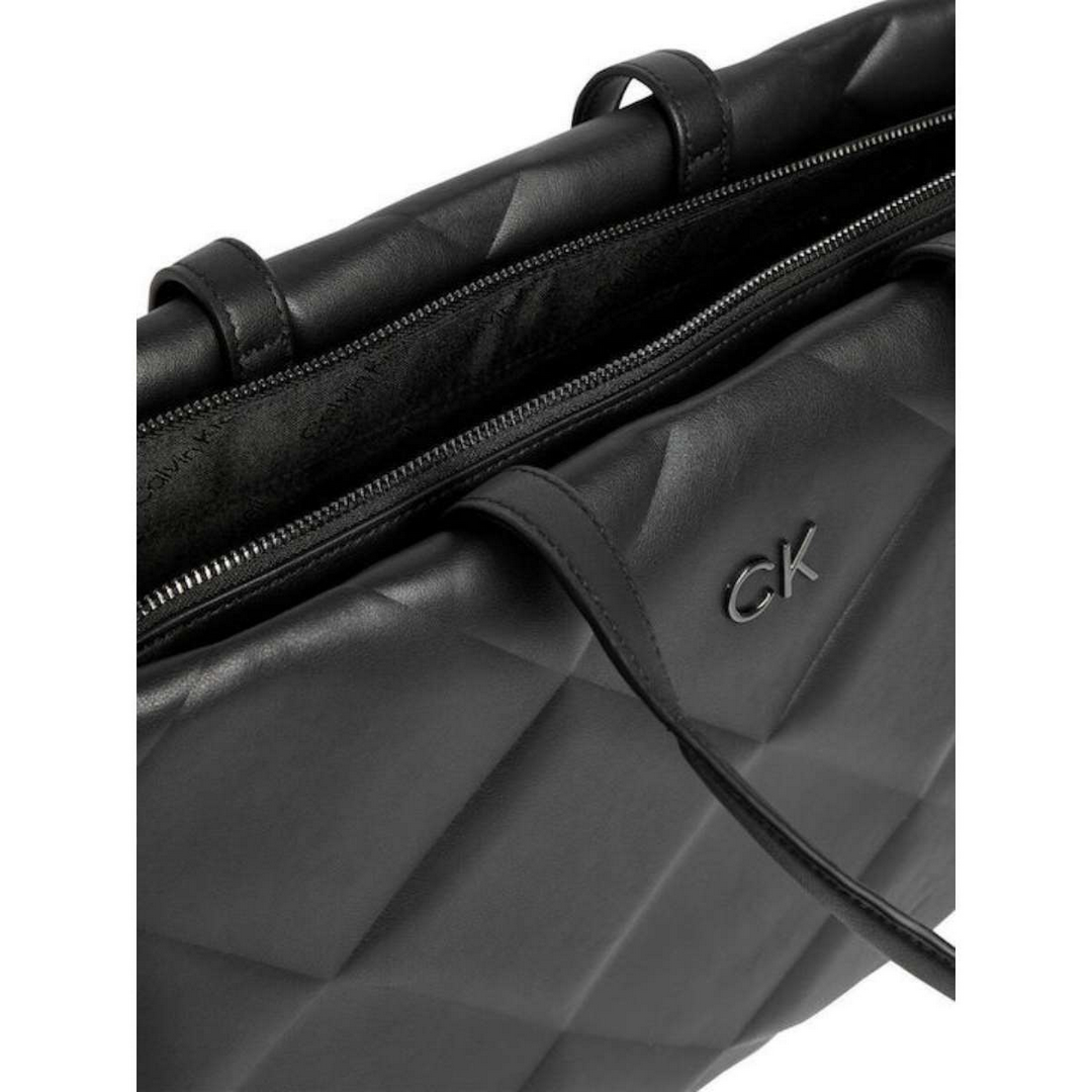 Re-Lock Quilt Tote L CK BLACK / OS