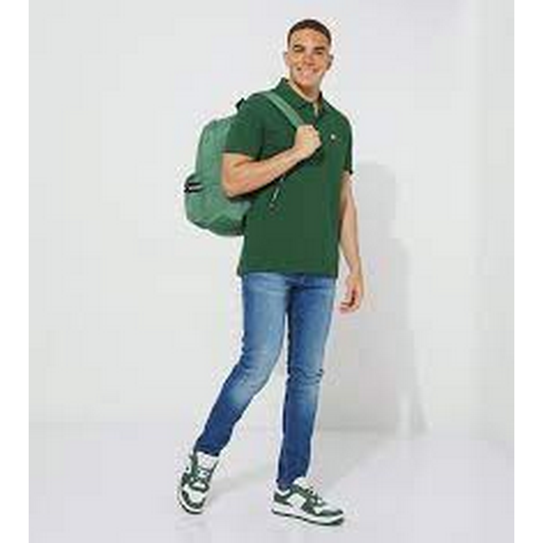 Tjm Clsc Xs Badge Po Collegiate Green / L