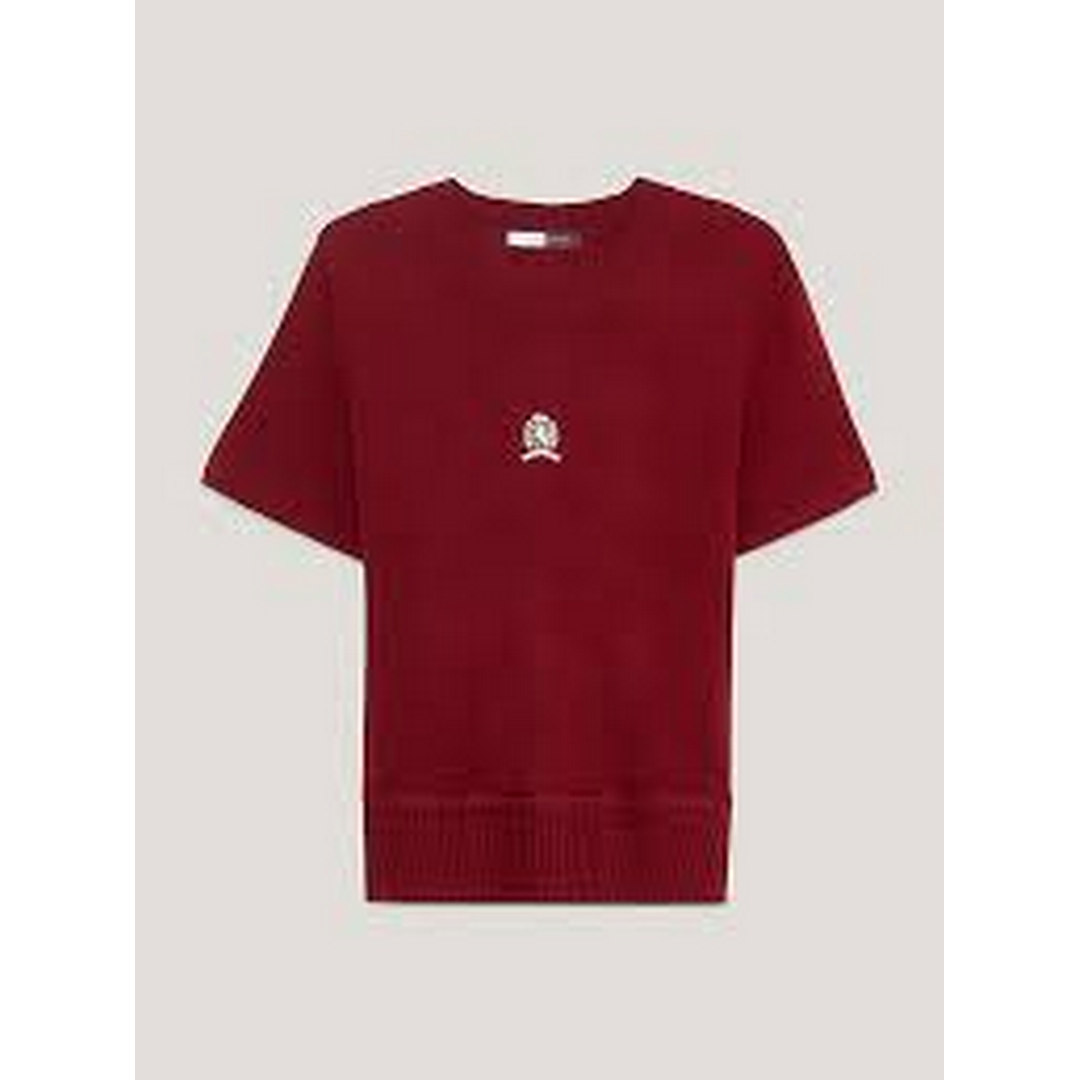 Thc Knitted Tee Rouge / L