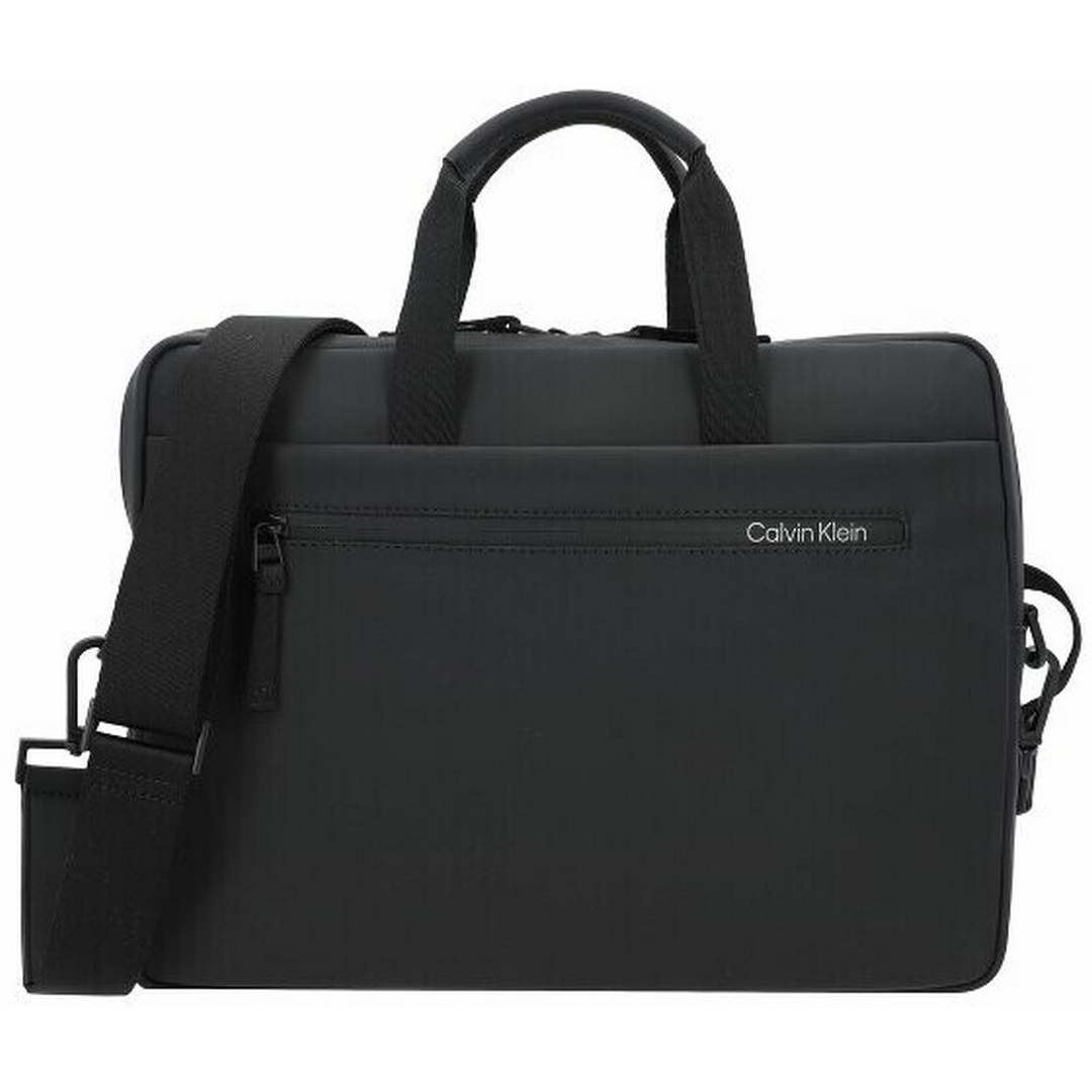 Rubberized Slim Conv Laptop Bag CK BLACK / OS