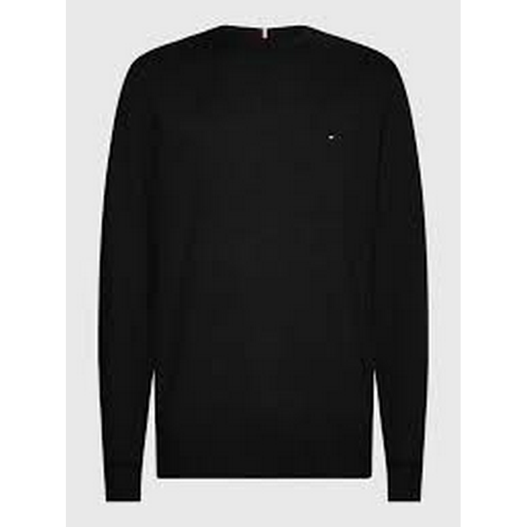 Pima Org Ctn Cashmere Crew Neck BLACK / L