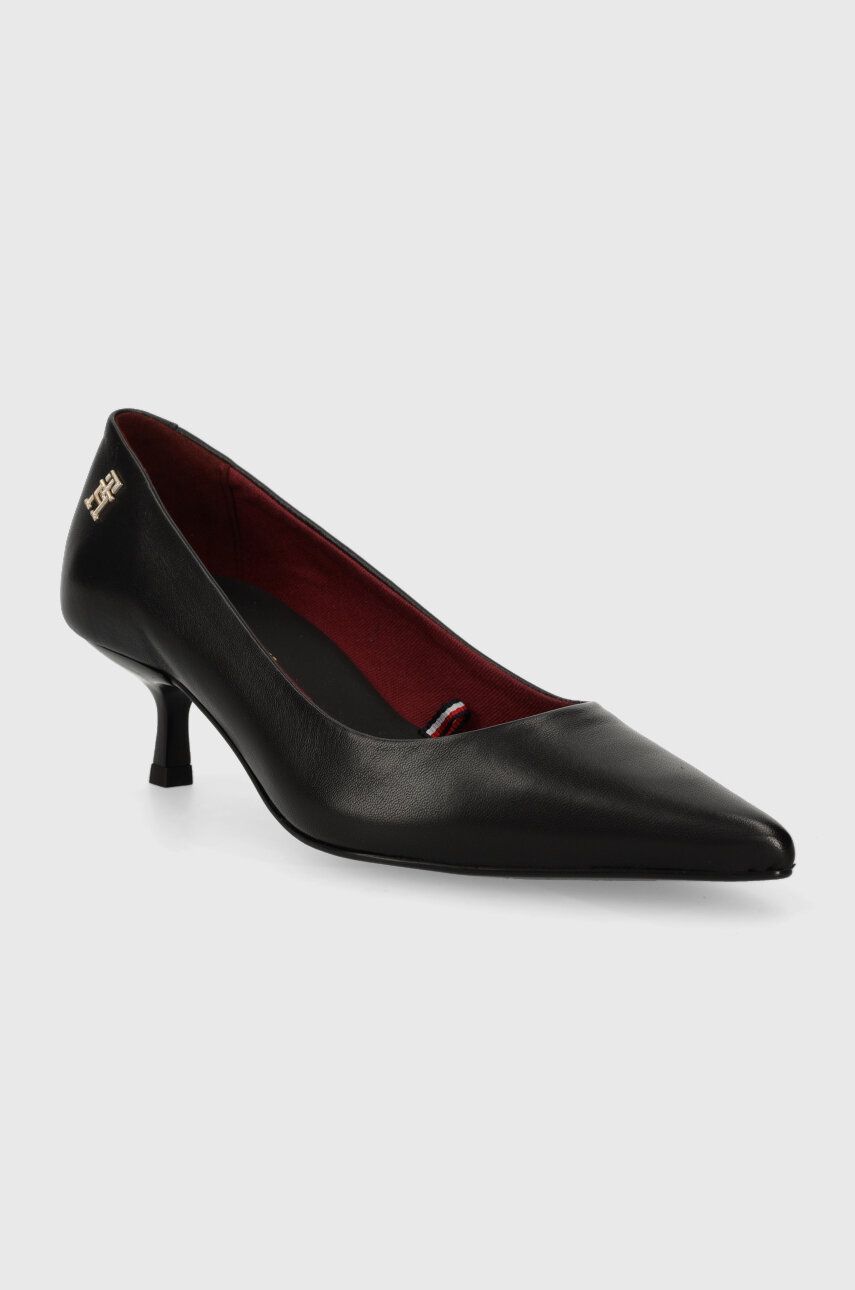 Pointy Kitten Heel Pump Black / 41