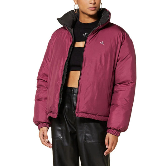 Reversible 90S Puffer Amaranth / Ck Black / L