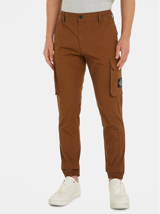 Skinny Washed Cargo Fudge Brown / L