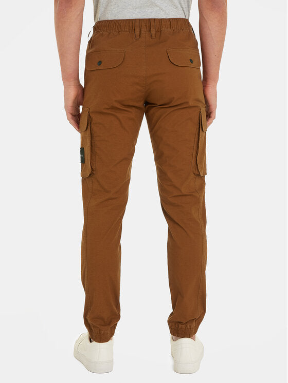 Skinny Washed Cargo Fudge Brown / L