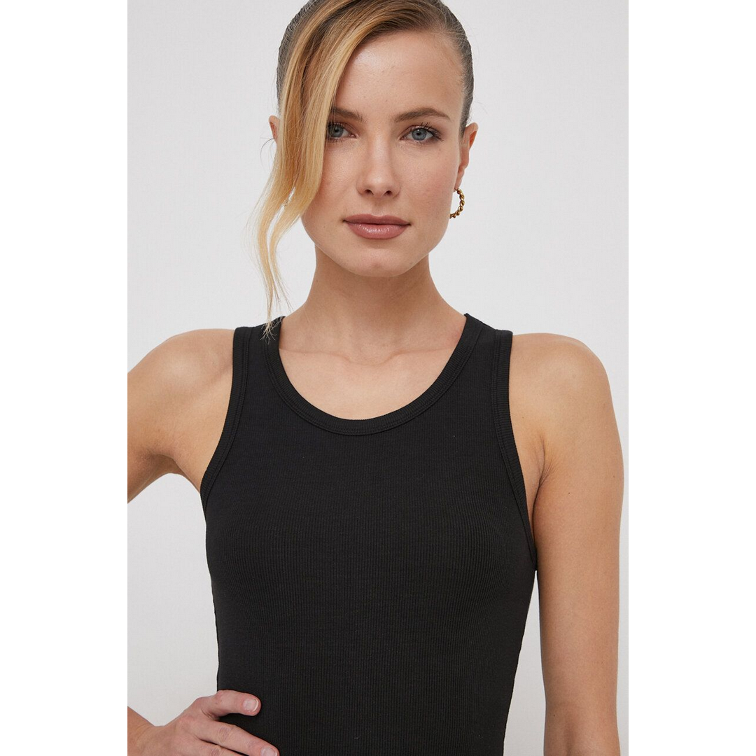 MODAL RIB TANK TOP Ck Black / L