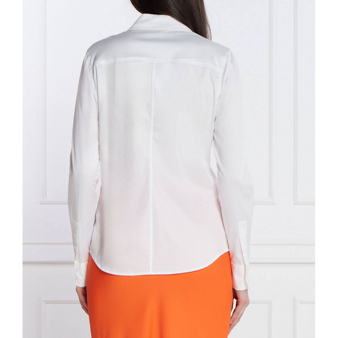 SLIM FIT SHIRT Bright White / 42