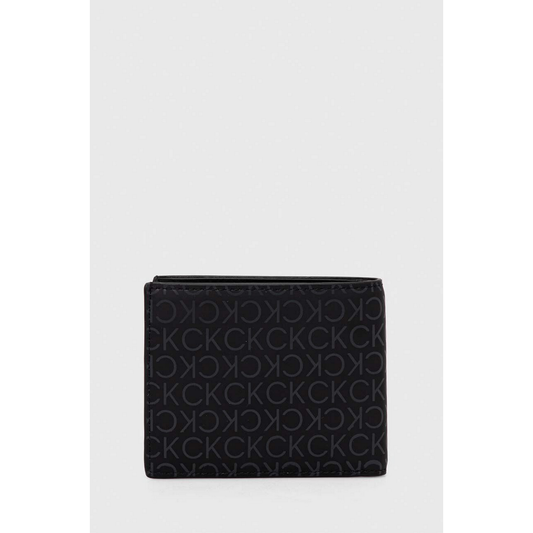 RUBBERIZED BIFOLD 5CC W/COIN Uv Mono Black / OS