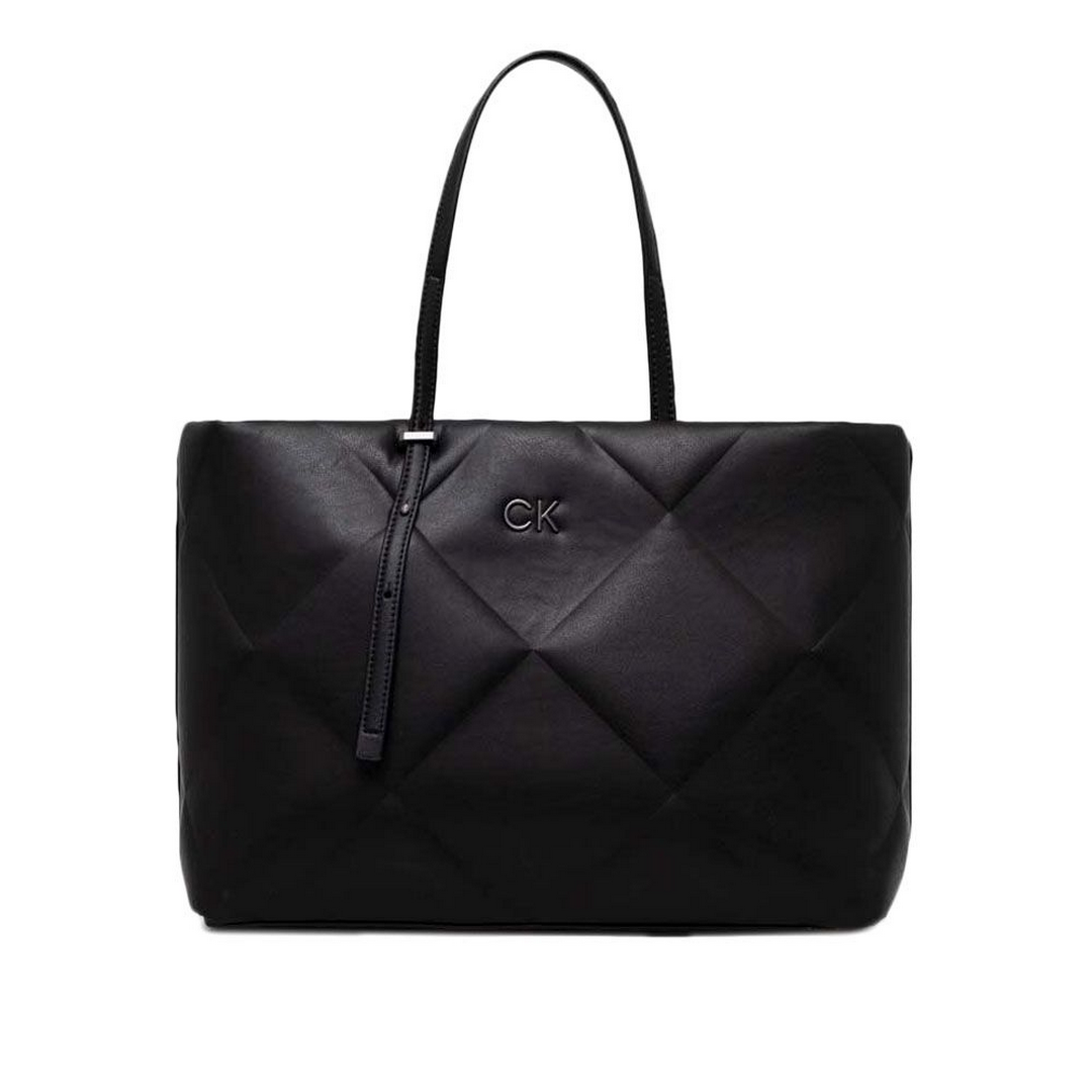 RE-LOCK QUILT TOTE LG Ck Black / OS