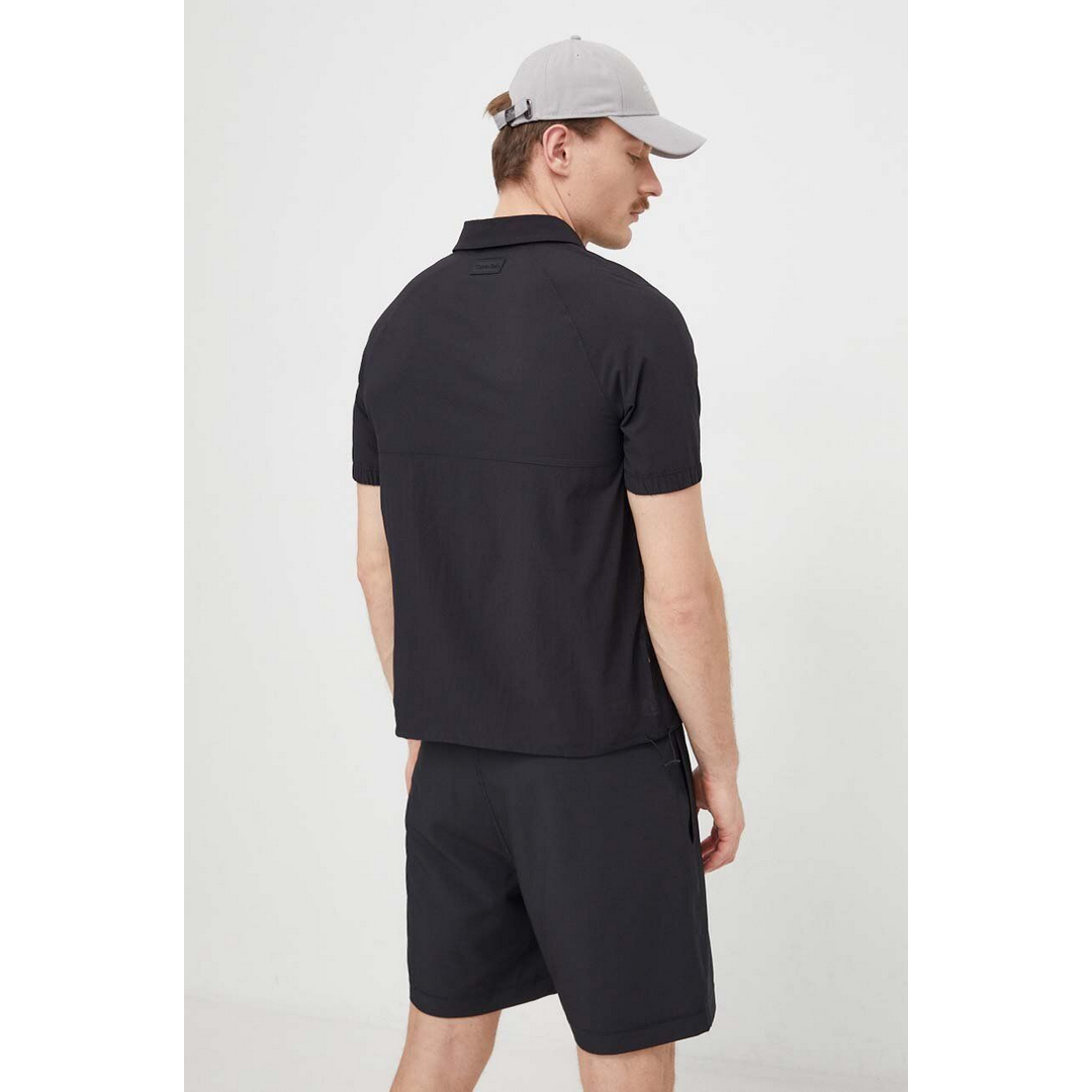 WO - WOVEN POLO BLACK BEAUTY / L