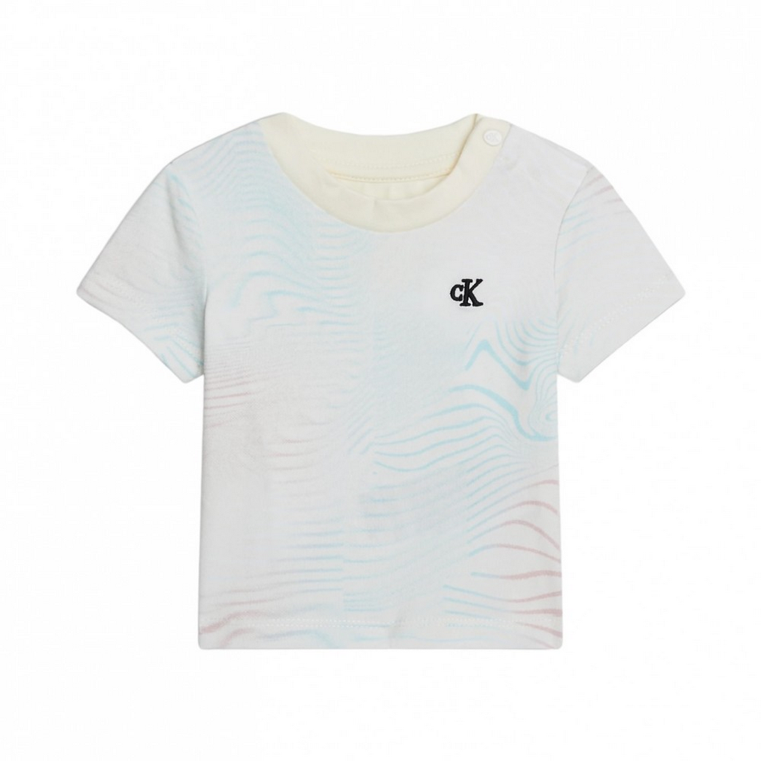 SUMMER WAVE AOP SS T-SHIRT Summer Wave / 80