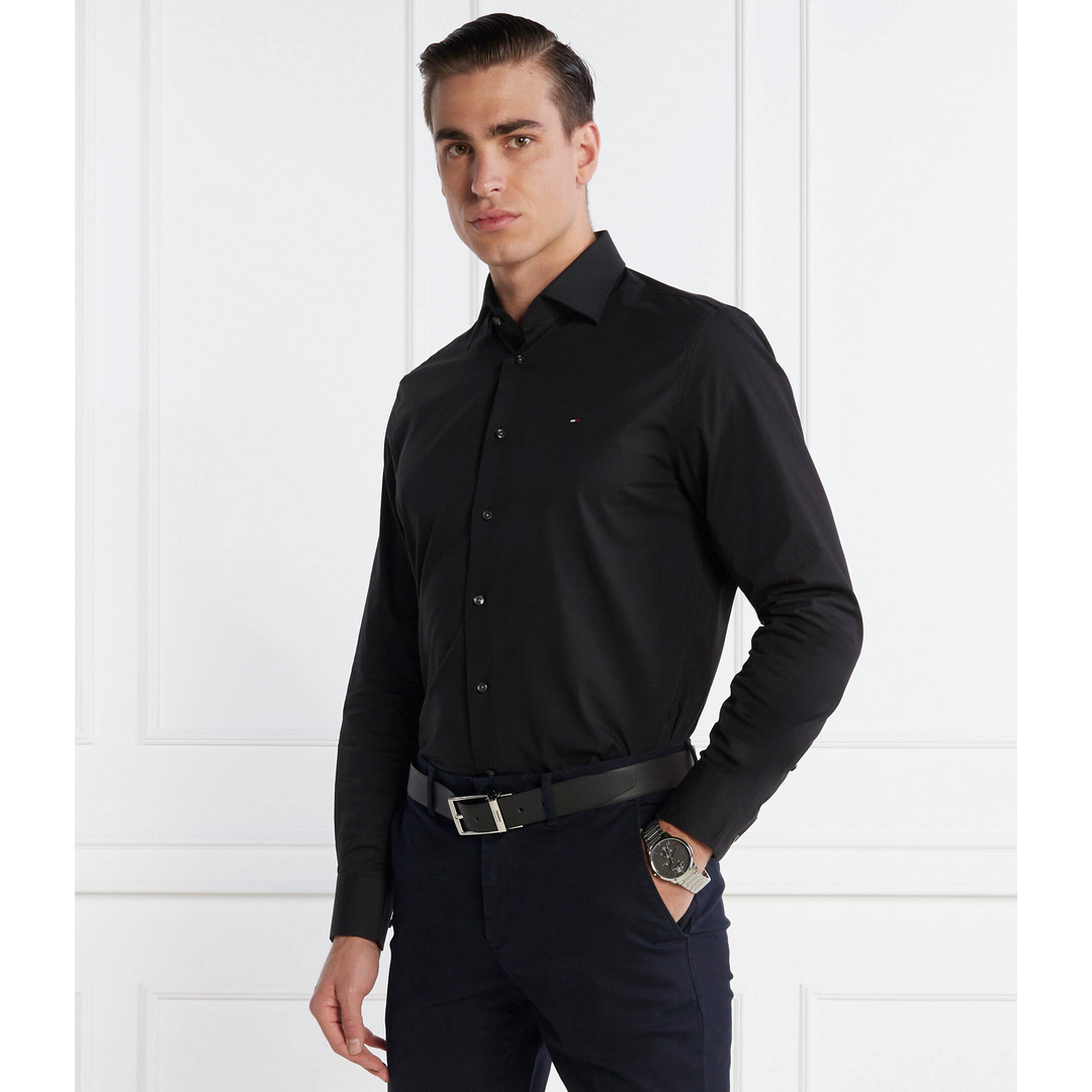 CL FLEX POPLIN RF SHIRT Black / R40