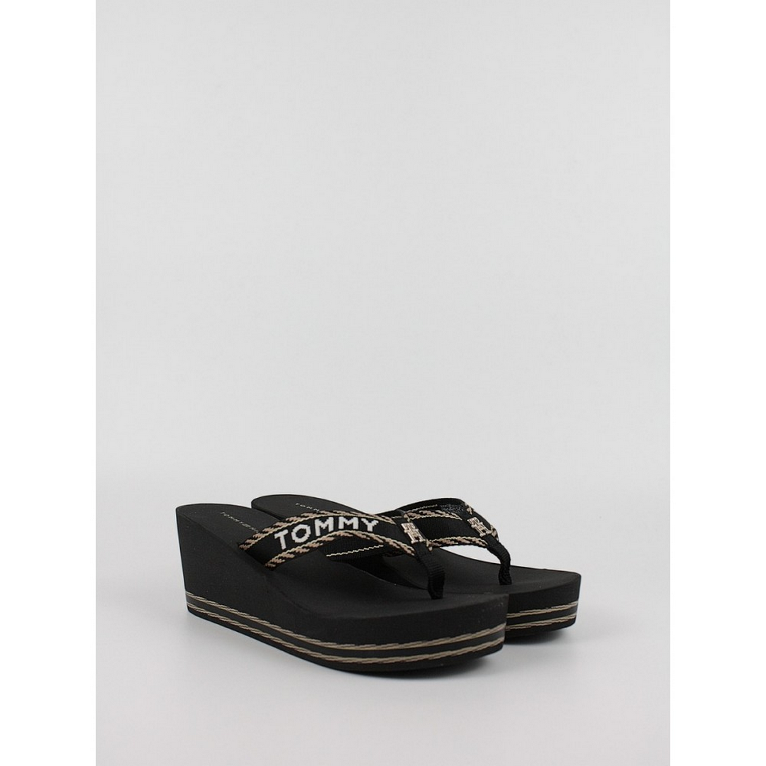 TOMMY WEBBING H WEDGE SANDAL Black / 41