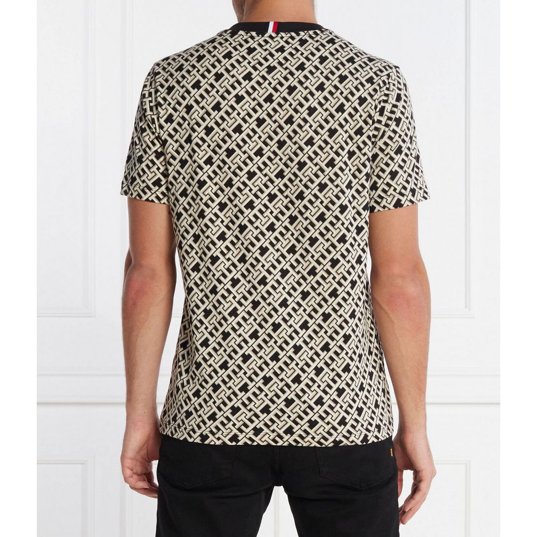 AOP MONOTYPE TEE Black / L