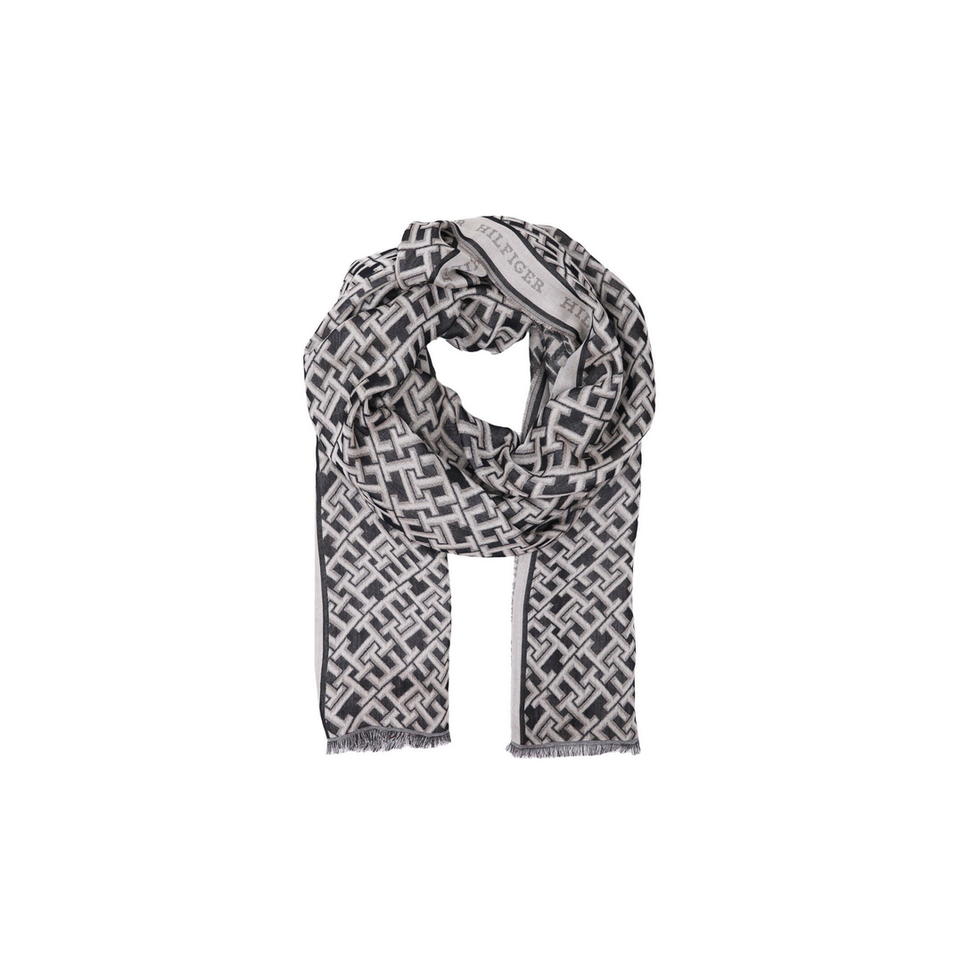 TH CONTEMPORARY MONO CB SCARF Black / OS