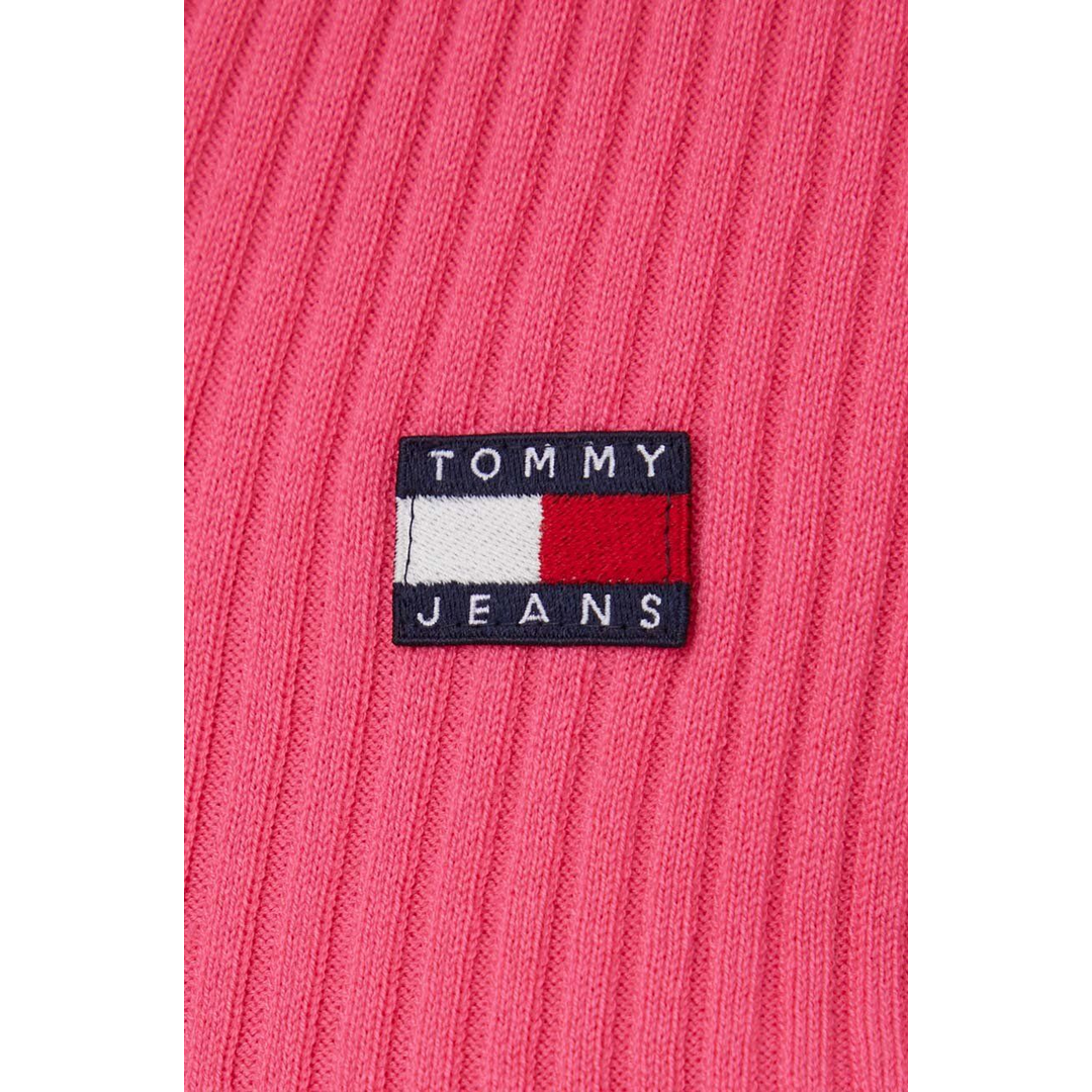 TJW ZIP THRU BADGE CARDIGAN Pink Alert / L