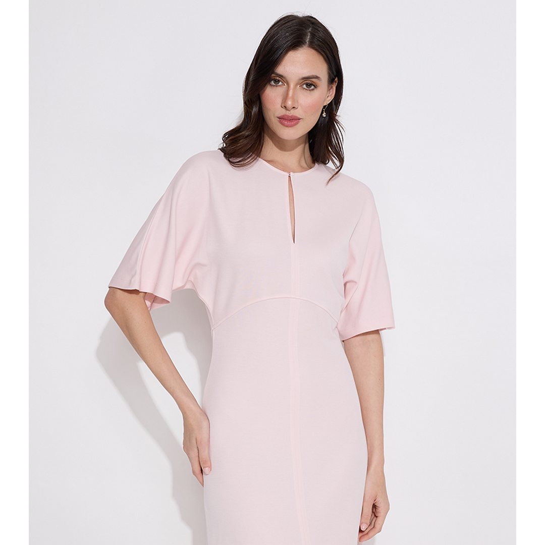 SHINY INTERLOCK C-NK SS Whimsy Pink / L