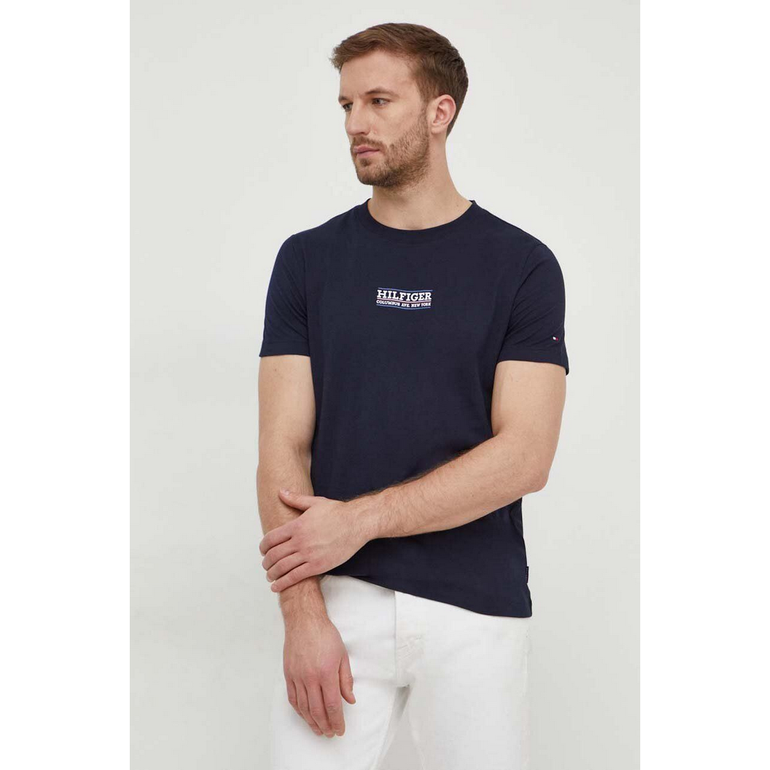 SMALL HILFIGER TEE Desert Sky / L