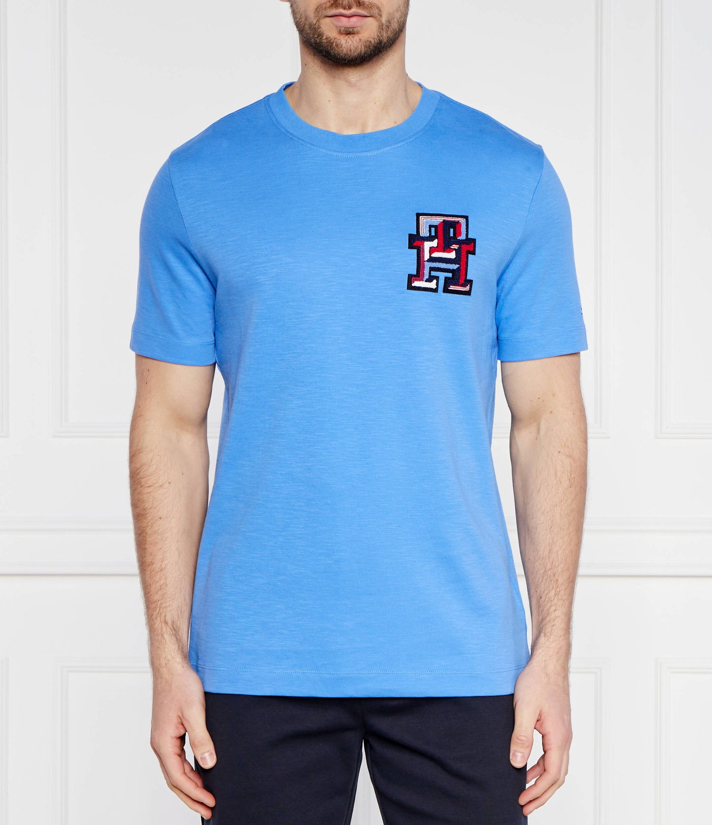 Monogram Badge Tee Blue Spell / L